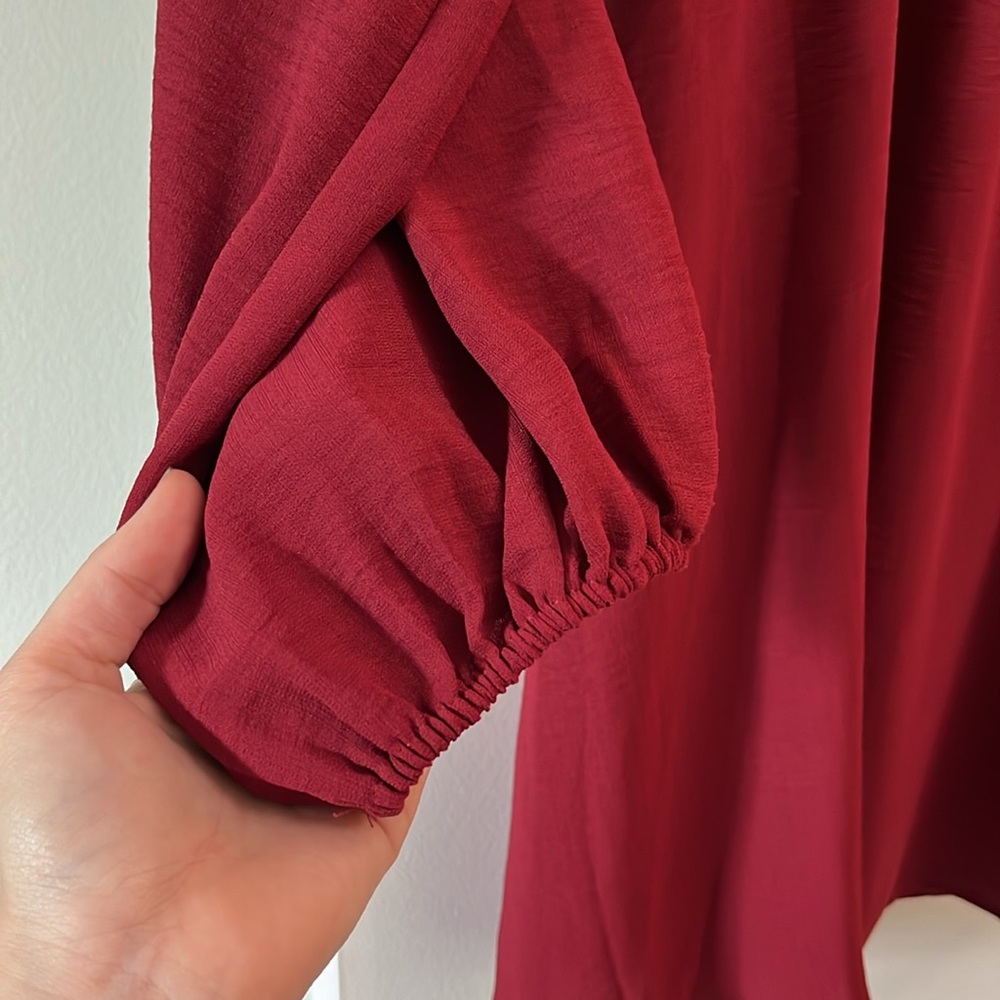 Red mini dress - Picture 3 of 6